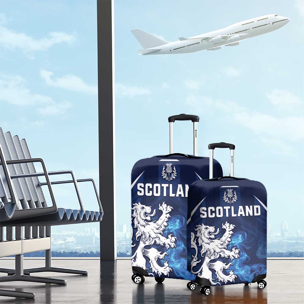 Scotland Rugby Luggage Cover Go Scottish Thistle Unique Style