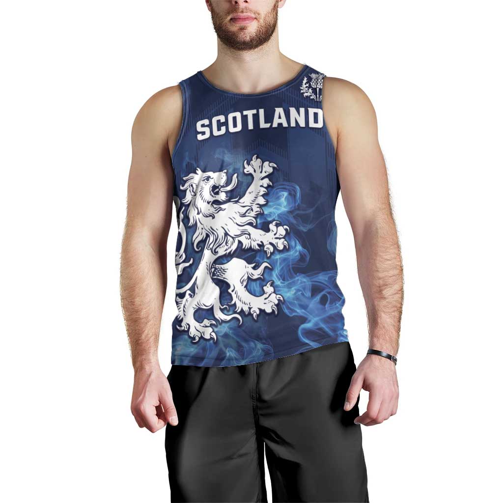 Scotland Rugby Custom Men Tank Top Go Scottish Thistle Unique Style