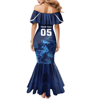 Scotland Rugby Custom Mermaid Dress Go Scottish Thistle Unique Style