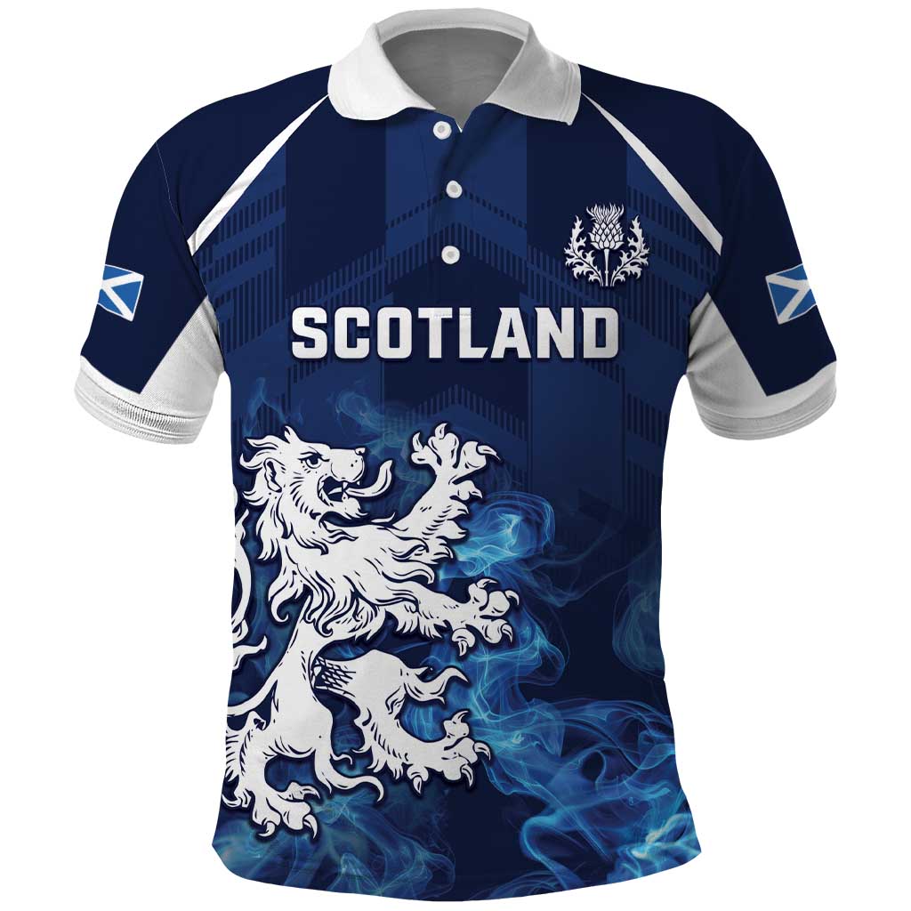 Scotland Rugby Custom Polo Shirt Go Scottish Thistle Unique Style