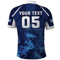 Scotland Rugby Custom Polo Shirt Go Scottish Thistle Unique Style