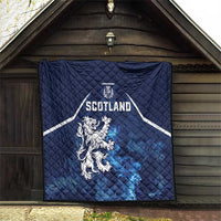 Scotland Rugby Quilt Go Scottish Thistle Unique Style