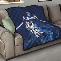 Scotland Rugby Quilt Go Scottish Thistle Unique Style