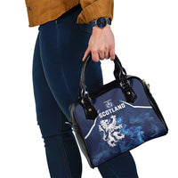 Scotland Rugby Shoulder Handbag Go Scottish Thistle Unique Style