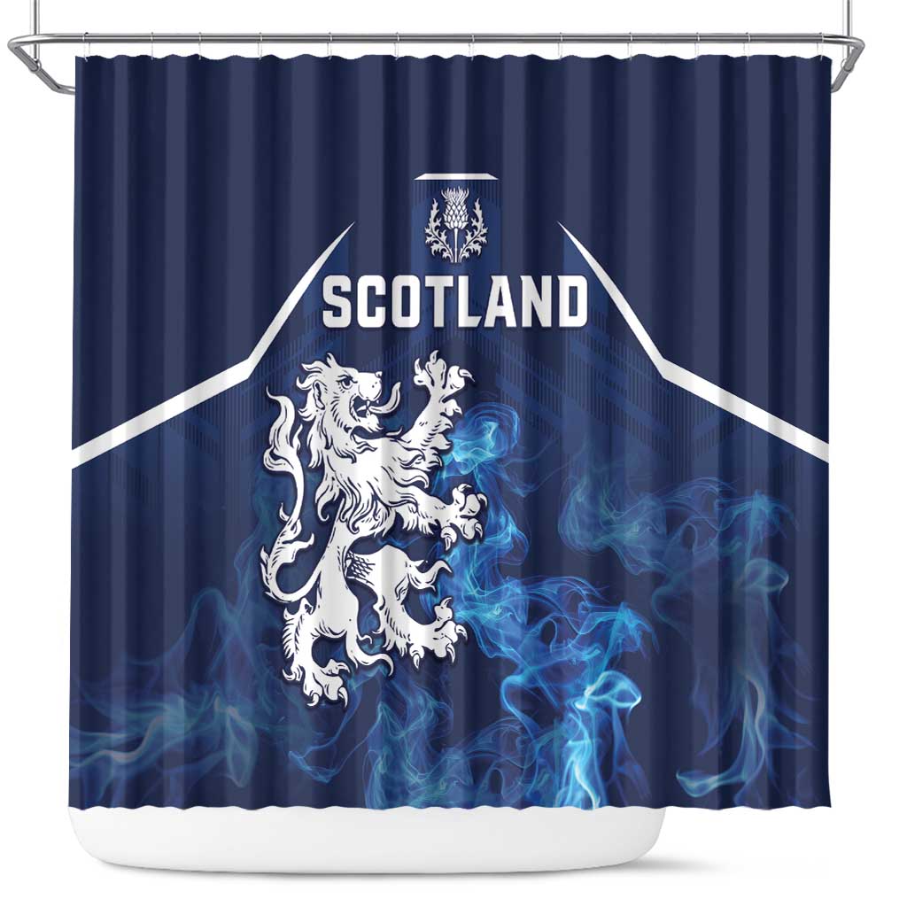 Scotland Rugby Shower Curtain Go Scottish Thistle Unique Style