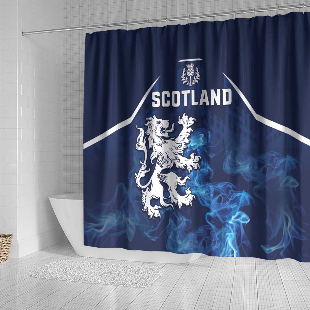 Scotland Rugby Shower Curtain Go Scottish Thistle Unique Style