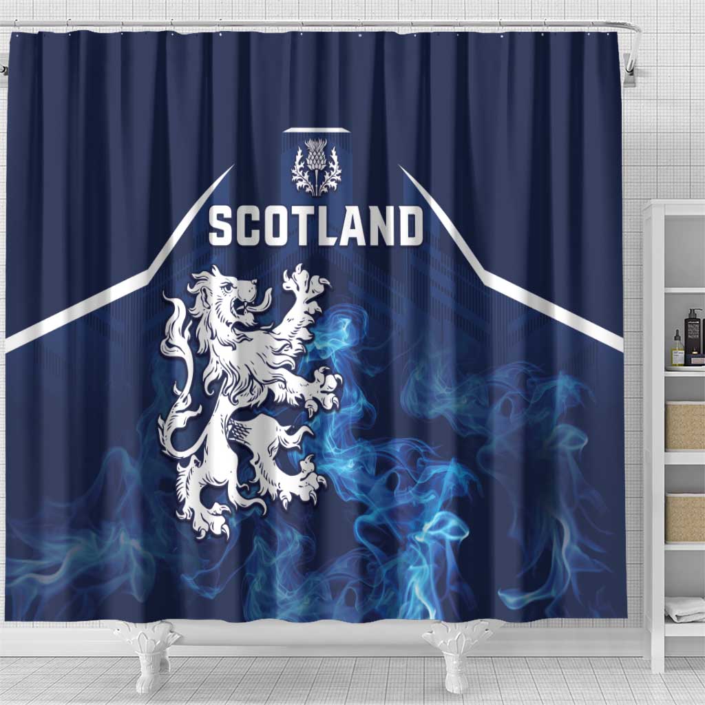 Scotland Rugby Shower Curtain Go Scottish Thistle Unique Style