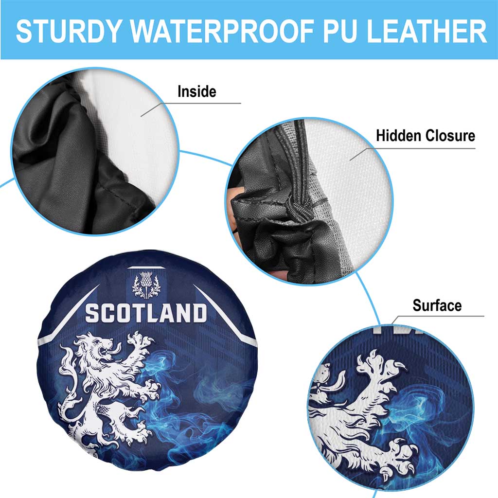 Scotland Rugby Spare Tire Cover Go Scottish Thistle Unique Style