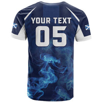 Scotland Rugby Custom T Shirt Go Scottish Thistle Unique Style