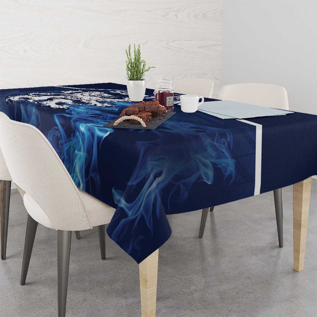 Scotland Rugby Tablecloth Go Scottish Thistle Unique Style