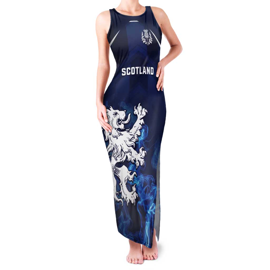 Scotland Rugby Custom Tank Maxi Dress Go Scottish Thistle Unique Style