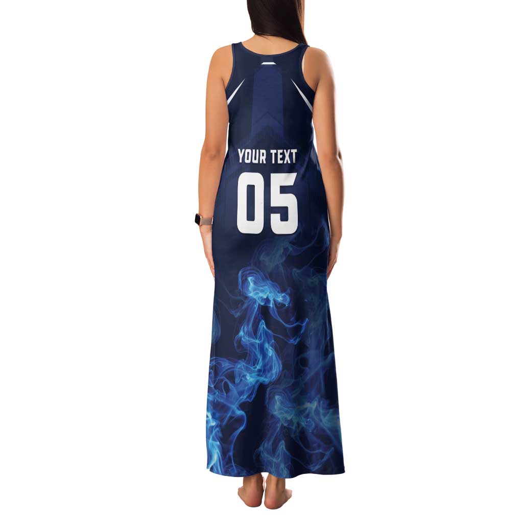 Scotland Rugby Custom Tank Maxi Dress Go Scottish Thistle Unique Style