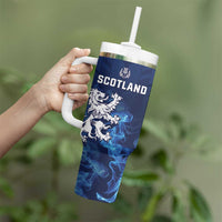 Scotland Rugby Custom Tumbler With Handle Go Scottish Thistle Unique Style
