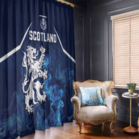 Scotland Rugby Window Curtain Go Scottish Thistle Unique Style