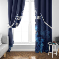 Scotland Rugby Window Curtain Go Scottish Thistle Unique Style