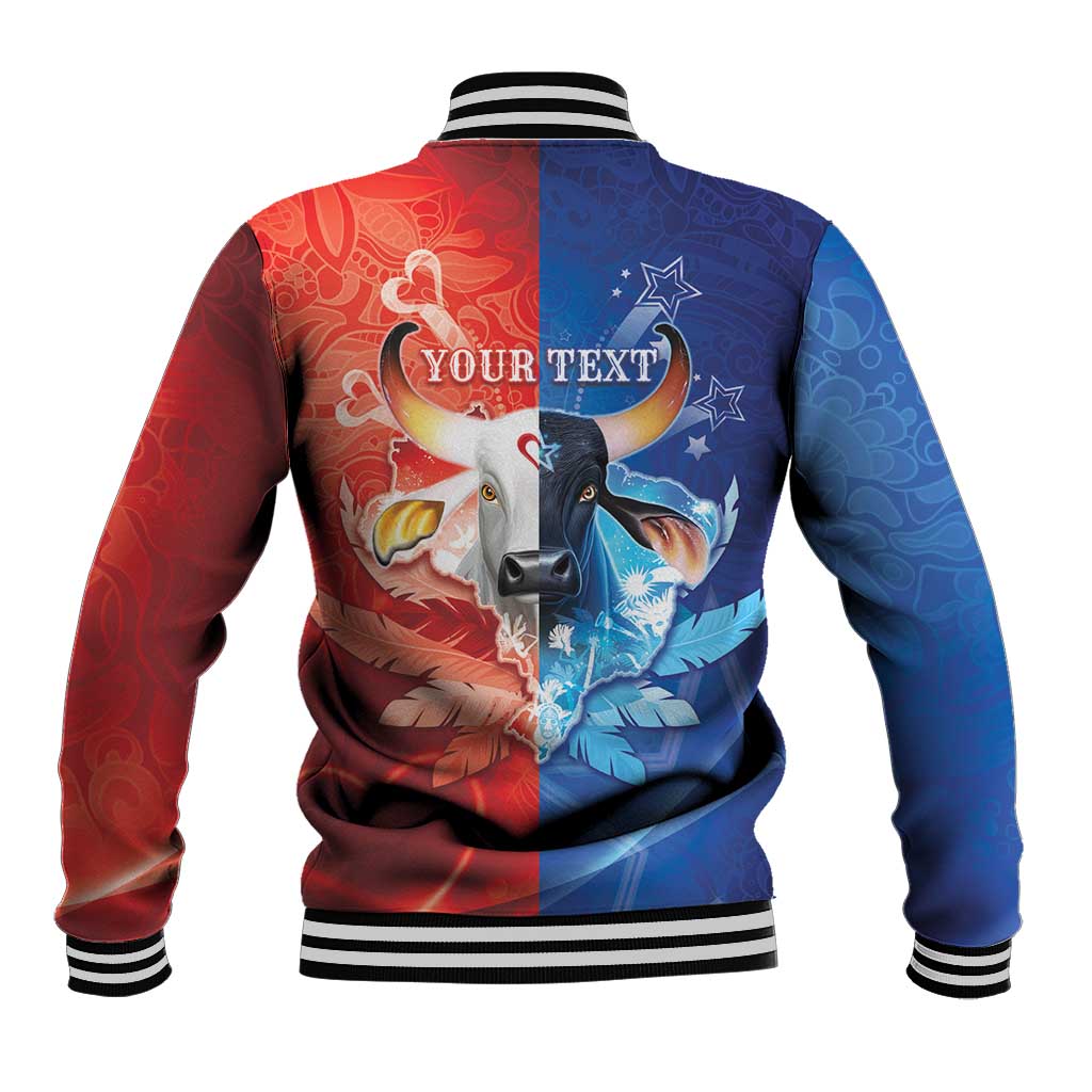 Personalized Brazil Folklore Festival Baseball Jacket Boi Bumba - Wonder Print Shop