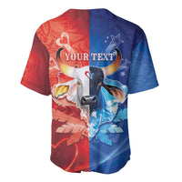 Personalized Brazil Folklore Festival Baseball Jersey Boi Bumba - Wonder Print Shop