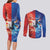 Personalized Brazil Folklore Festival Couples Matching Long Sleeve Bodycon Dress and Long Sleeve Button Shirt Boi Bumba - Wonder Print Shop