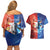 Personalized Brazil Folklore Festival Couples Matching Off Shoulder Short Dress and Hawaiian Shirt Boi Bumba - Wonder Print Shop