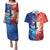 Personalized Brazil Folklore Festival Couples Matching Puletasi and Hawaiian Shirt Boi Bumba - Wonder Print Shop