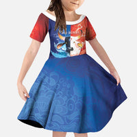 Personalized Brazil Folklore Festival Family Matching Off Shoulder Maxi Dress and Hawaiian Shirt Boi Bumba - Wonder Print Shop