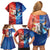 Personalized Brazil Folklore Festival Family Matching Off Shoulder Short Dress and Hawaiian Shirt Boi Bumba - Wonder Print Shop