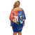 Personalized Brazil Folklore Festival Family Matching Off Shoulder Short Dress and Hawaiian Shirt Boi Bumba - Wonder Print Shop