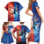Personalized Brazil Folklore Festival Family Matching Short Sleeve Bodycon Dress and Hawaiian Shirt Boi Bumba - Wonder Print Shop