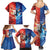 Personalized Brazil Folklore Festival Family Matching Summer Maxi Dress and Hawaiian Shirt Boi Bumba - Wonder Print Shop
