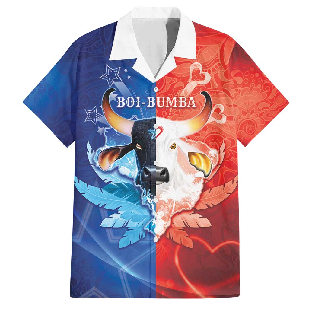 Personalized Brazil Folklore Festival Family Matching Summer Maxi Dress and Hawaiian Shirt Boi Bumba - Wonder Print Shop