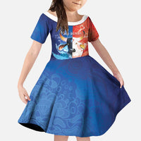 Personalized Brazil Folklore Festival Family Matching Tank Maxi Dress and Hawaiian Shirt Boi Bumba - Wonder Print Shop
