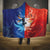 Brazil Folklore Festival Hooded Blanket Boi Bumba - Wonder Print Shop