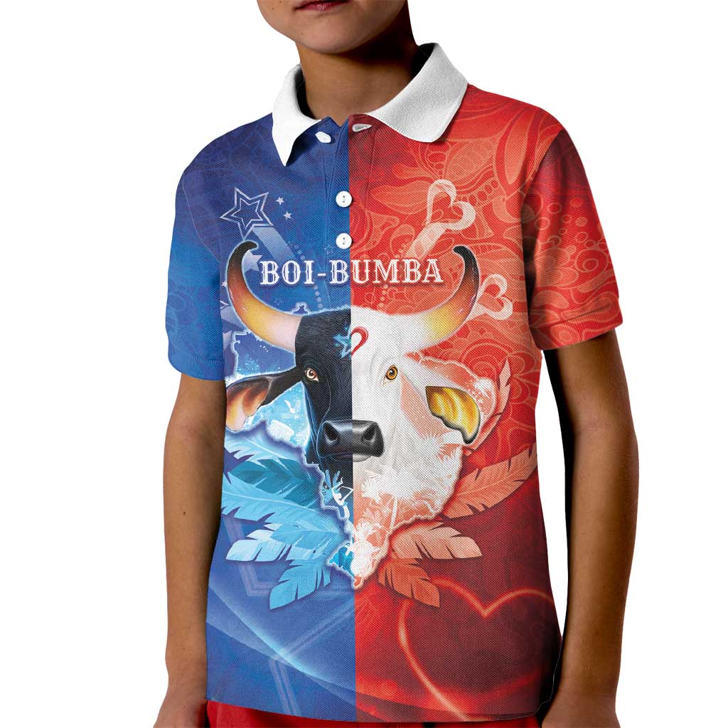 Personalized Brazil Folklore Festival Kid Polo Shirt Boi Bumba - Wonder Print Shop