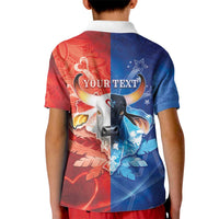 Personalized Brazil Folklore Festival Kid Polo Shirt Boi Bumba - Wonder Print Shop