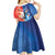 Personalized Brazil Folklore Festival Kid Short Sleeve Dress Boi Bumba - Wonder Print Shop