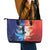 Brazil Folklore Festival Leather Tote Bag Boi Bumba - Wonder Print Shop