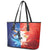 Brazil Folklore Festival Leather Tote Bag Boi Bumba - Wonder Print Shop