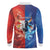 Personalized Brazil Folklore Festival Long Sleeve Polo Shirt Boi Bumba - Wonder Print Shop