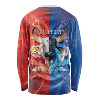Personalized Brazil Folklore Festival Long Sleeve Shirt Boi Bumba - Wonder Print Shop