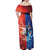 Personalized Brazil Folklore Festival Off Shoulder Maxi Dress Boi Bumba - Wonder Print Shop