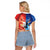 Personalized Brazil Folklore Festival Raglan Cropped T Shirt Boi Bumba - Wonder Print Shop