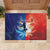 Brazil Folklore Festival Rubber Doormat Boi Bumba - Wonder Print Shop