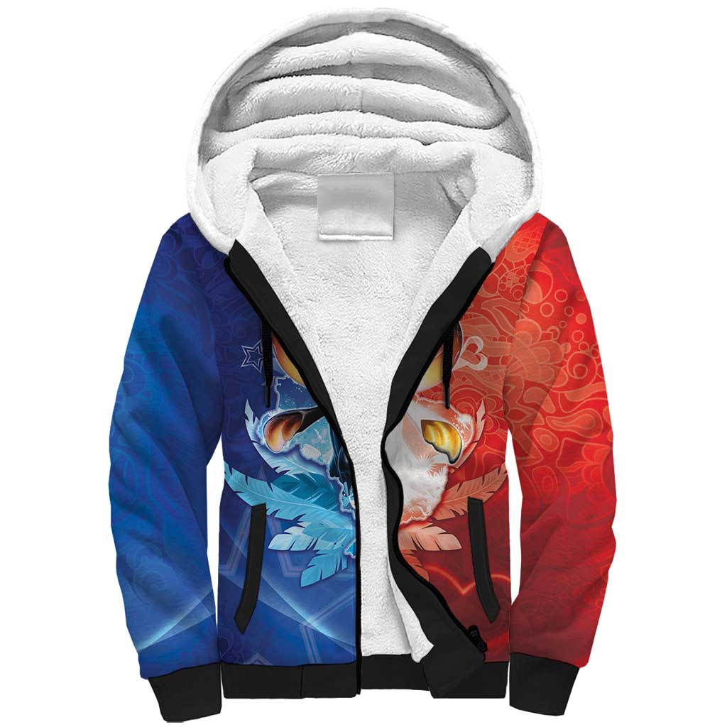 Personalized Brazil Folklore Festival Sherpa Hoodie Boi Bumba - Wonder Print Shop