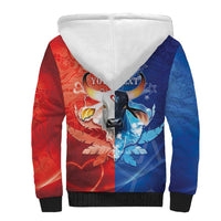 Personalized Brazil Folklore Festival Sherpa Hoodie Boi Bumba - Wonder Print Shop