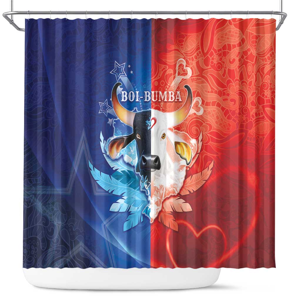 Brazil Folklore Festival Shower Curtain Boi Bumba - Wonder Print Shop