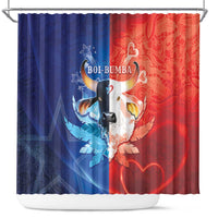 Brazil Folklore Festival Shower Curtain Boi Bumba - Wonder Print Shop