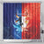 Brazil Folklore Festival Shower Curtain Boi Bumba - Wonder Print Shop