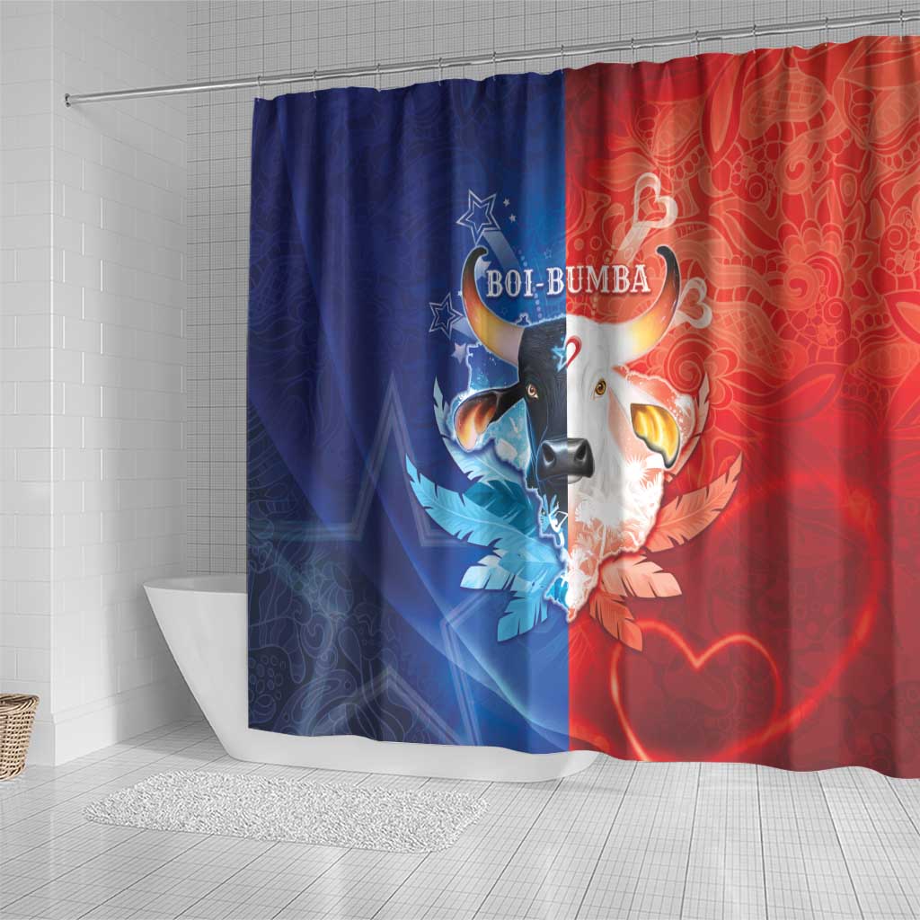 Brazil Folklore Festival Shower Curtain Boi Bumba - Wonder Print Shop