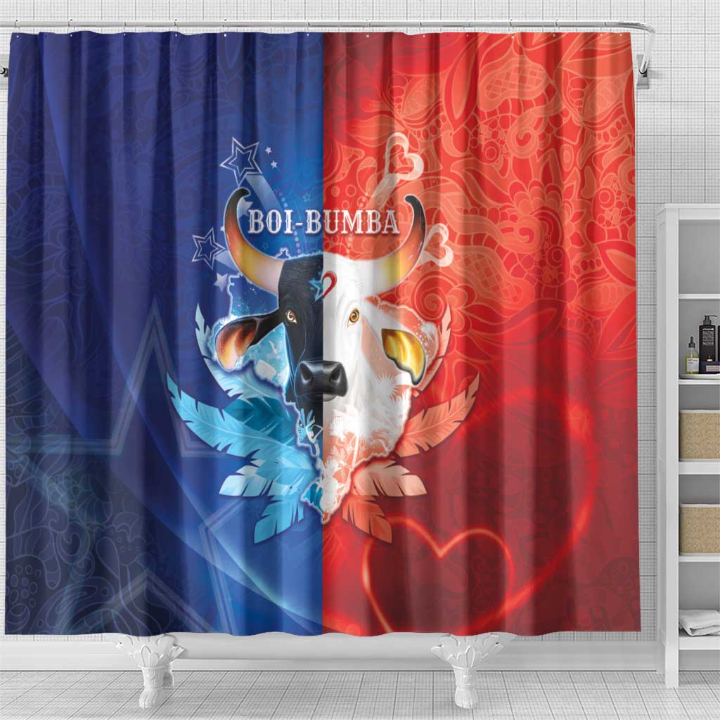 Brazil Folklore Festival Shower Curtain Boi Bumba - Wonder Print Shop