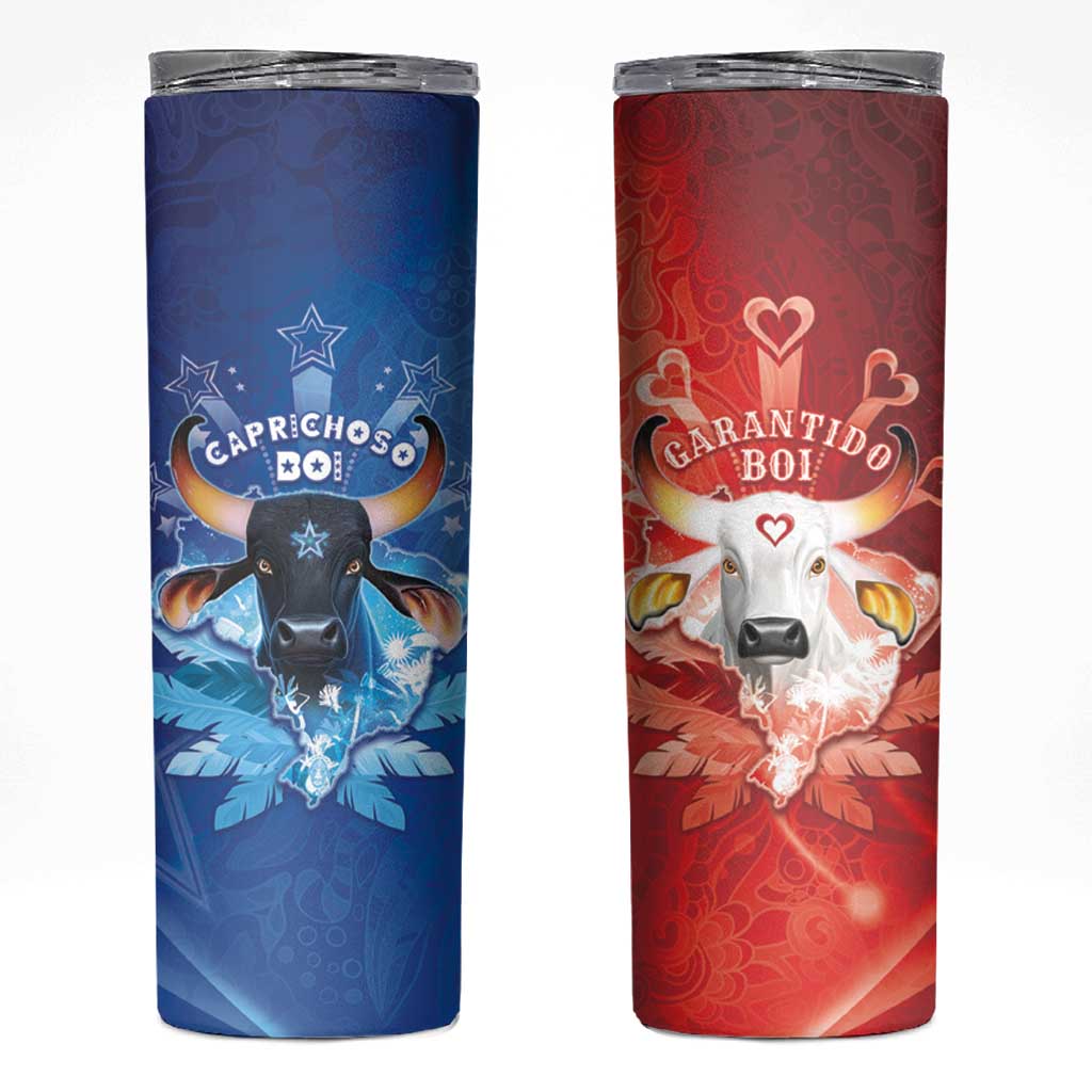 Personalized Brazil Folklore Festival Skinny Tumbler Boi Bumba - Wonder Print Shop